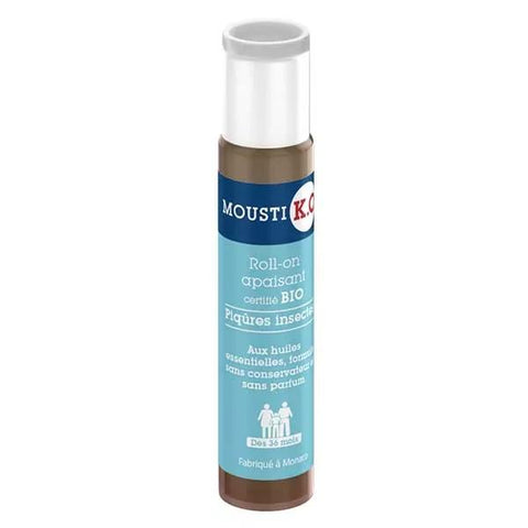MOUSTI K.O Organic Soothing Roll-on for Insect Bites 10ml