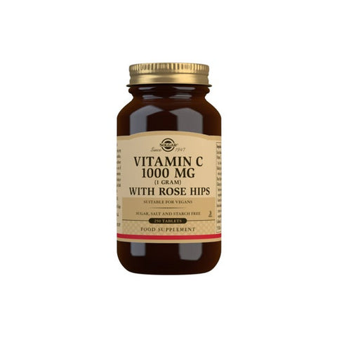 Solgar Vitamine C 1000 avec cynorrhodon (250 comprimés)