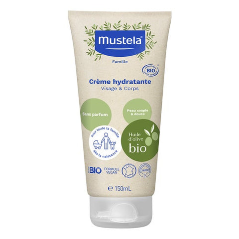 Mustela Crème Hydratante Sans Parfum Bio 150ml