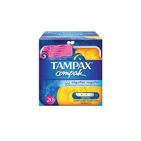 Tampax Compak Regular 24 tampons