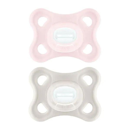 Mam Sucette Comfort Rose et Blanc 2-12 mois x2