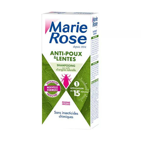 Marie Rose Anti-Lice and Nit Shampoo Natural Active Ingredients 125ml