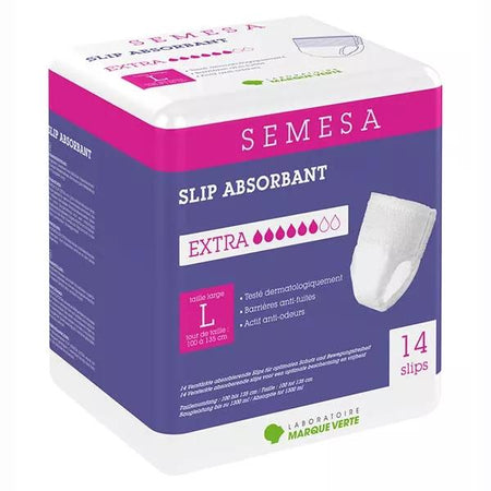 Marque Verte Semesa Slip Absorbant Extra Taille L 14 unités