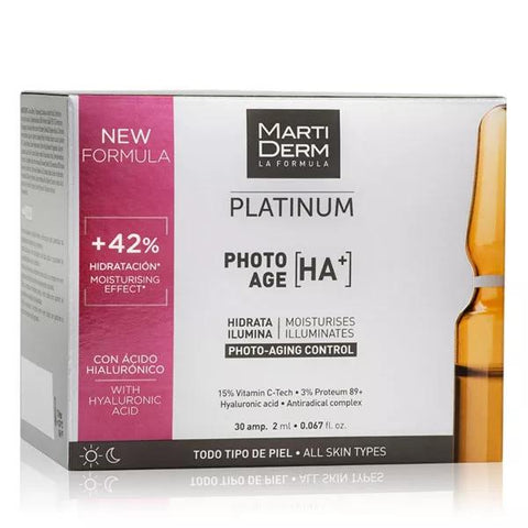 MartiDerm Platinum Photo-Age HA+ 30 ampoules