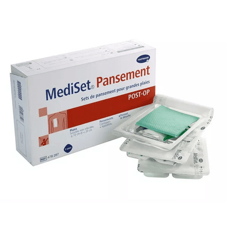 MediSet pansements POSTOP - Boîte de 3 - Plaies moyennes (5 - 10 cm)