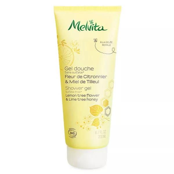 Melvita Les Essentiels Crème de Douche Fleur de Citronnier & Miel de Tilleul Bio 200ml
