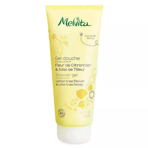 Melvita The Essentials Organic Lime Blossom & Linden Honey Shower Cream 200ml