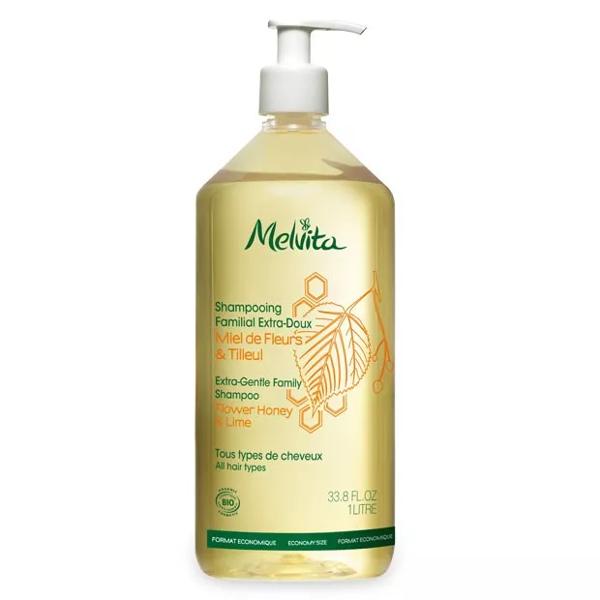 Melvita Les Essentiels Shampoing Familial Extra-Doux Bio (1L)