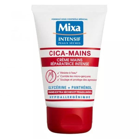 Mixa Corps Cica-Mains Crème Mains Réparatrice Intense (50 ml)