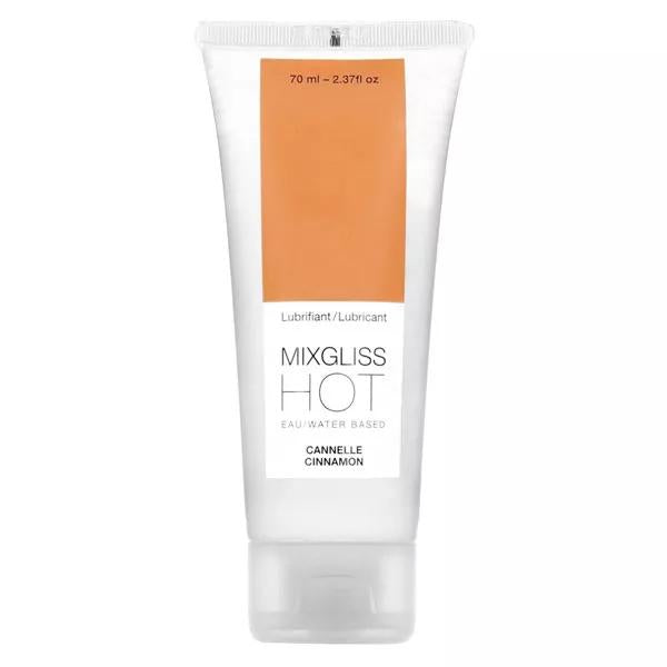 Mixgliss Gel Lubrifiant Hot Eau à la Cannelle 70 ml