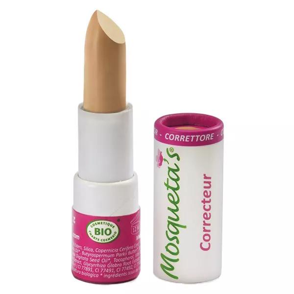 Mosqueta's Stick Multicorrecteur Imperfections Bio 02 Beige Moyen 3,5g
