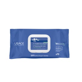 Uriage Bébé 1ères Lingettes Nettoyantes 70 lingettes