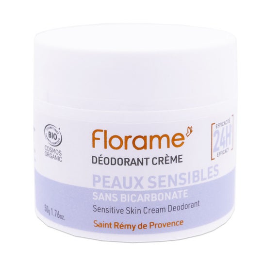 Florame Déodorant crème 24H peaux sensibles bio (50 g)