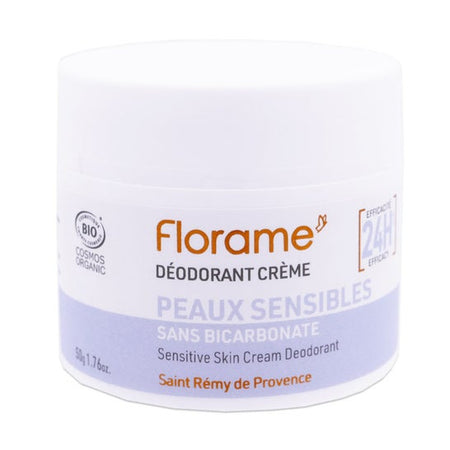 Florame Déodorant crème 24H peaux sensibles bio (50 g)