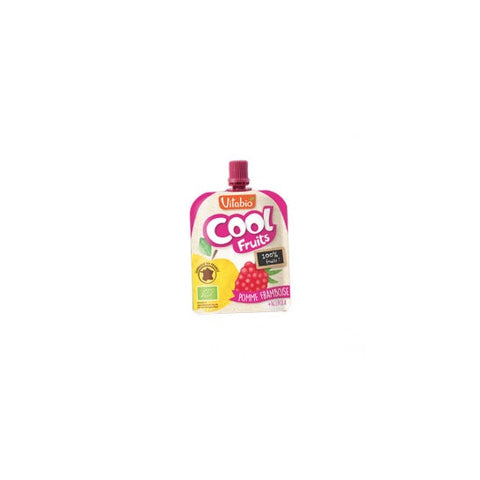 Vitabio Cool Fruits Apple Raspberry Acerola Organic 4 x 90g