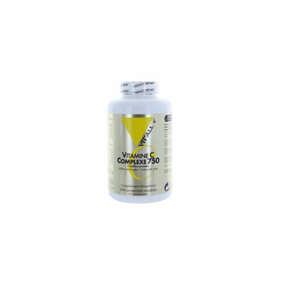 Vit'All+ Complexe de vitamine C (750 mg, 250 comprimés)