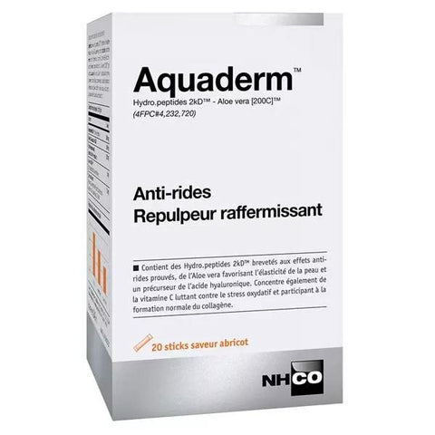 NHCO Aquaderm Anti-Wrinkle Plumping and Firming 20 sticks apricot flavour