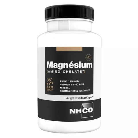 NHCO Magnesium Bisglycinate Amino-Chelated Magnesium 42 capsules