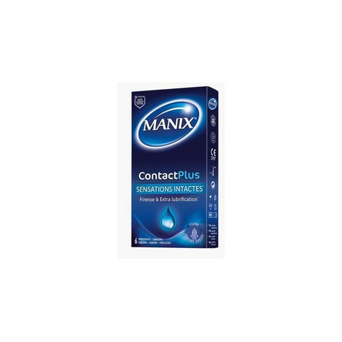 Manix Contact Plus préservatif (6 pièces)