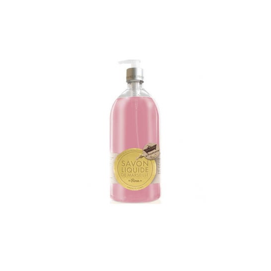 Les Petits Bains de Provence Savon Liquide de Marseille Rose (1 L)