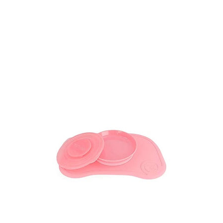 Twistshake Click-Mat Mini Rose+Ensemble de plats