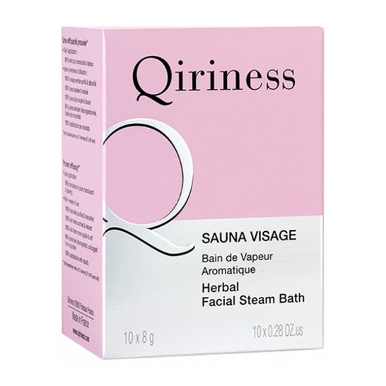 Qiriness Sauna Visage Bain de vapeur aromatique (10x8g)