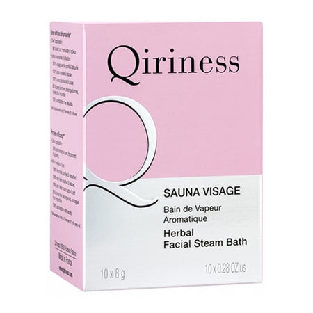 Qiriness Sauna Visage Bain de vapeur aromatique (10x8g)