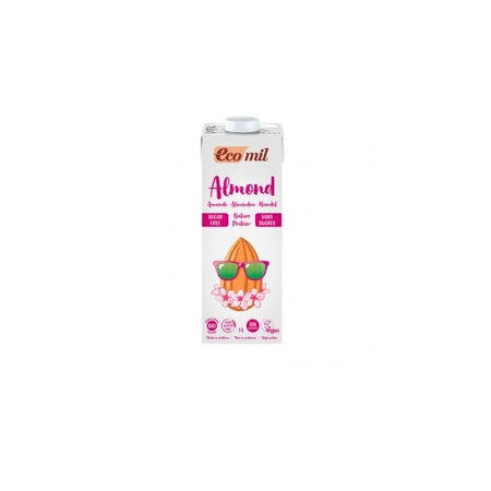 Ecomil Ecomilleche Amande Naturelle Biologique avec protéines (1 L)