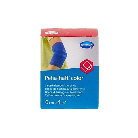 Peha-Haft bandage bleu 6 cm x 4 m (1 pièce)