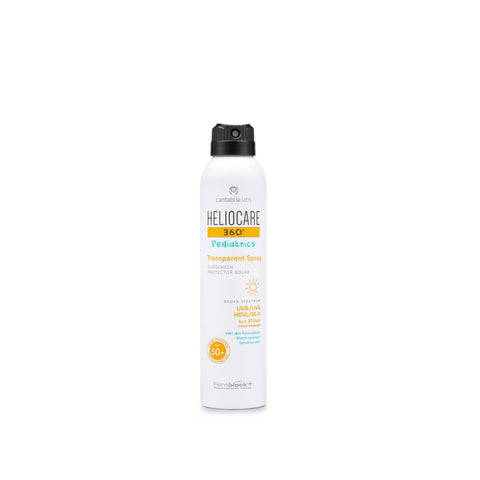 Heliocare 360º Spray transparent pédiatrique SPF50+ (200 ml)