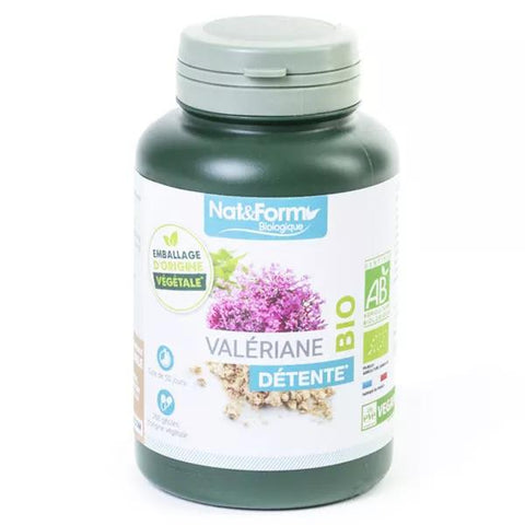 Nat & Form Organic Valerian 200 vegetable capsules