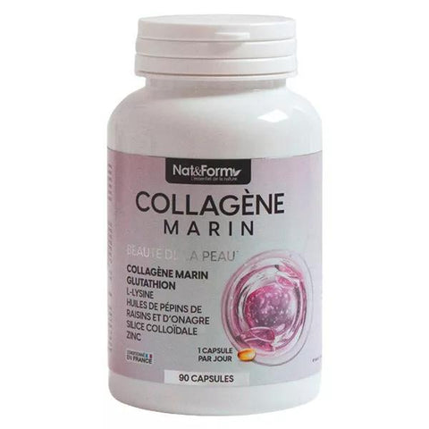 Nat & Form COLLAGEN 90 CAPSULES "skin beauty"