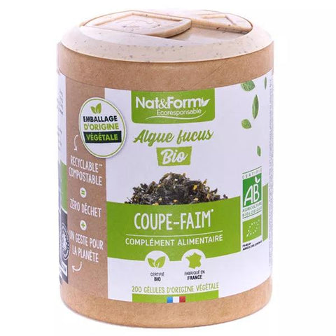 Nat & Form Eco-friendly Organic Fucus Algae 200 vegetable capsules