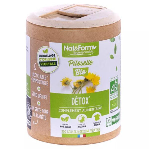 Nat & Form Ecoresponsible Piloselle Organic 200 capsules