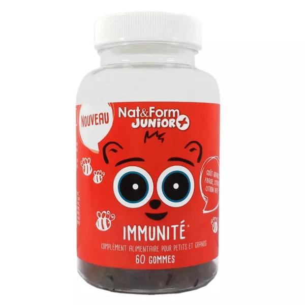 Nat & Form Junior Immunité 60 gommes