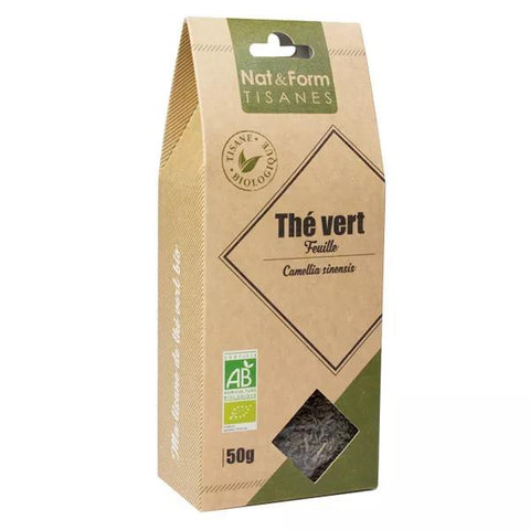 Nat & Form Tisane Thé Vert Bio (50 g)