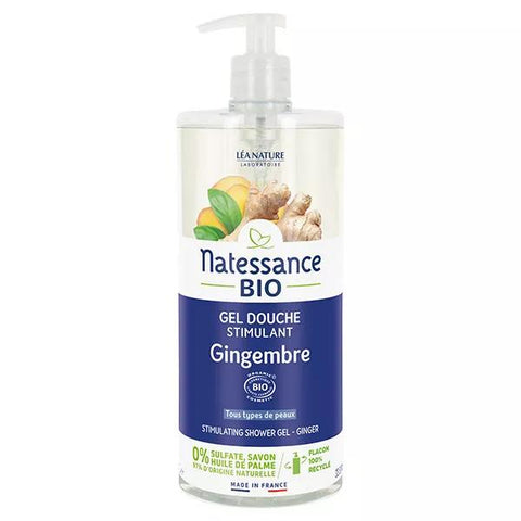 Natessance Stimulating Ginger Shower Gel 1L