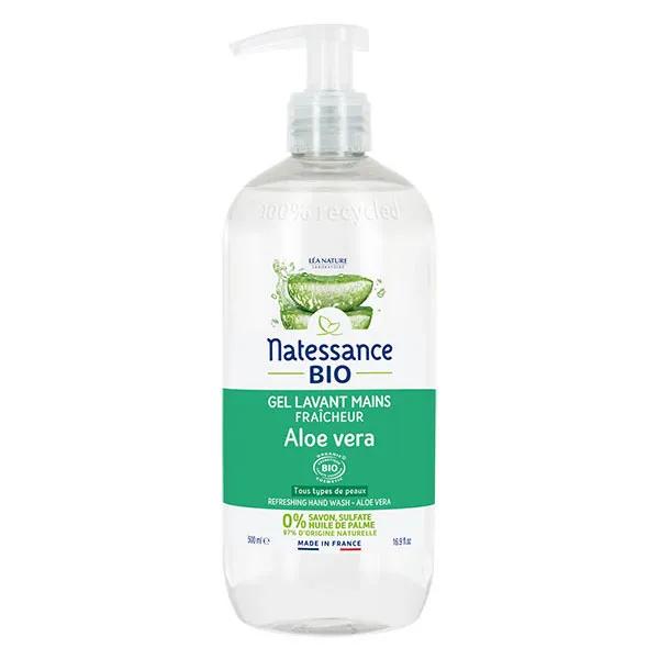 Natessance Gel lavant mains fraîcheur Aloe Vera (500 ml)