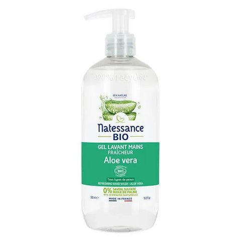Natessance Freshness Aloe Vera Hand Wash Gel 500ml