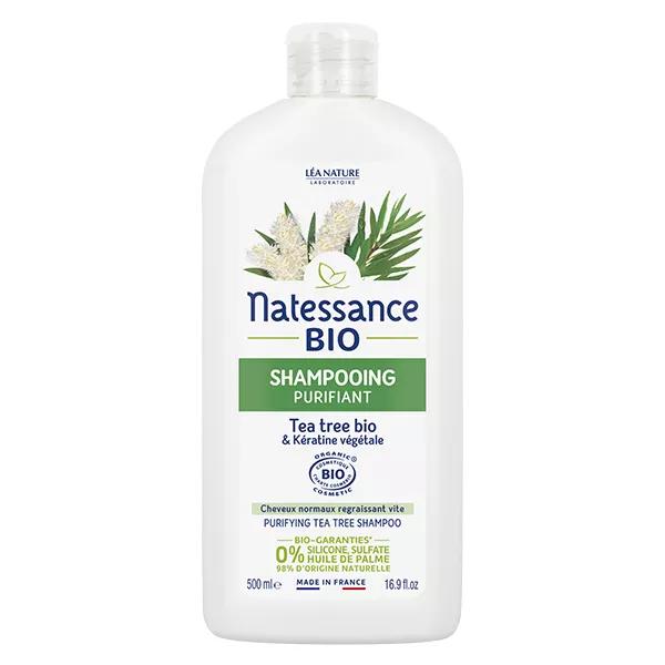 Natessance Shampoing Purifiant Tea Tree Bio 500ml