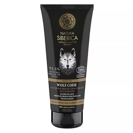 Natura Siberica Crème Visage & Mains homme 2 en 1 Le Code du Loup (80 ml)