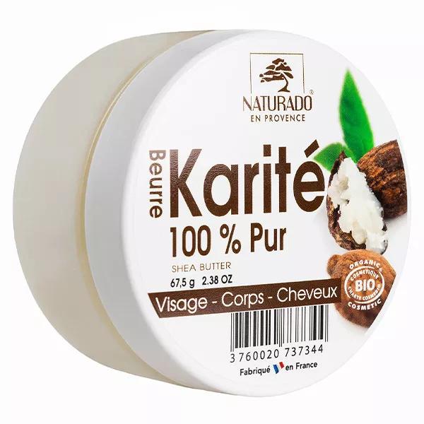 Naturado Beurre de Karité 100% Pur bio (67,5 g)