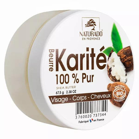 Naturado Beurre de Karité 100% Pur bio (67,5 g)
