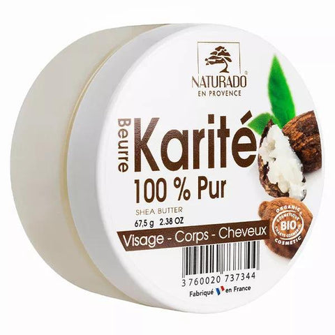 Naturado Beurre de Karité 100% Pur bio (67,5 g)