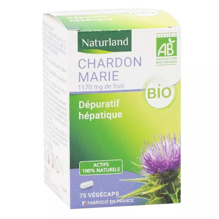 Naturland Chardon Marie Bio 75 gélules végétales