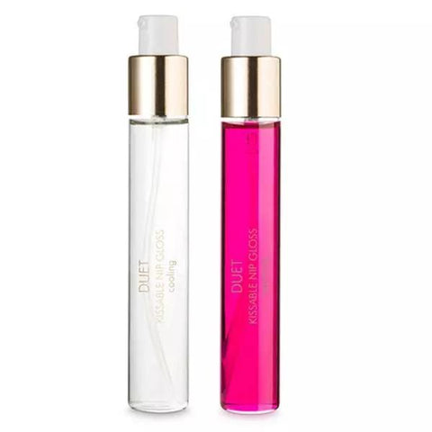Bijoux Indiscrets Nip Gloss Duo - Effet chaud - froid