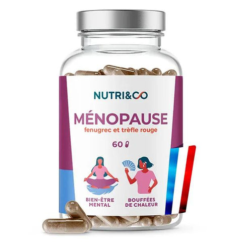 Nutri&Co Formule Ménopause Equilibre Hormonal Féminin - 60 gélules Vegan