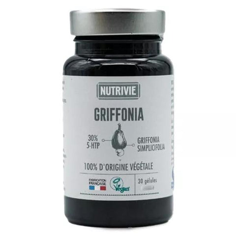 Nutrivie Standardized Griffonia 30% 5-HTP Vegan 30 capsules