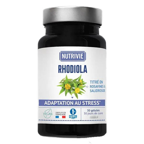 Nutrivie Rhodiola 300mg Titré 30 gélules