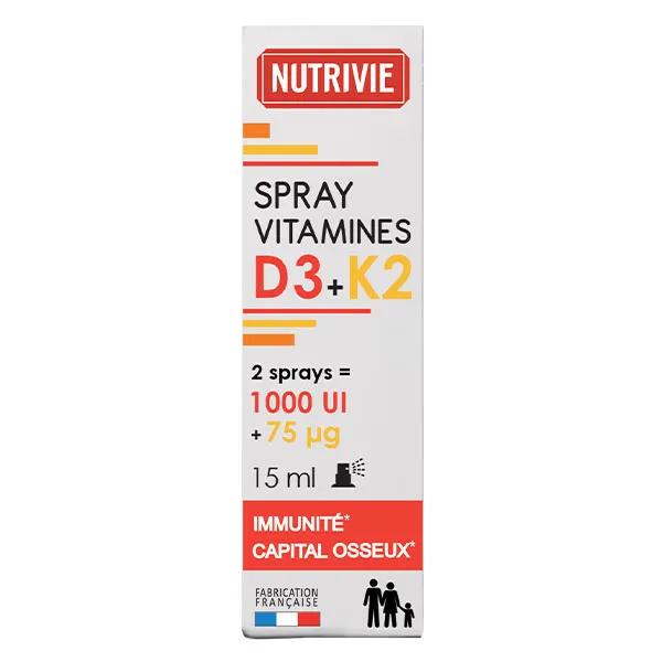 Nutrivie Vitamine D3 + K2 500 UI Spray 15ml